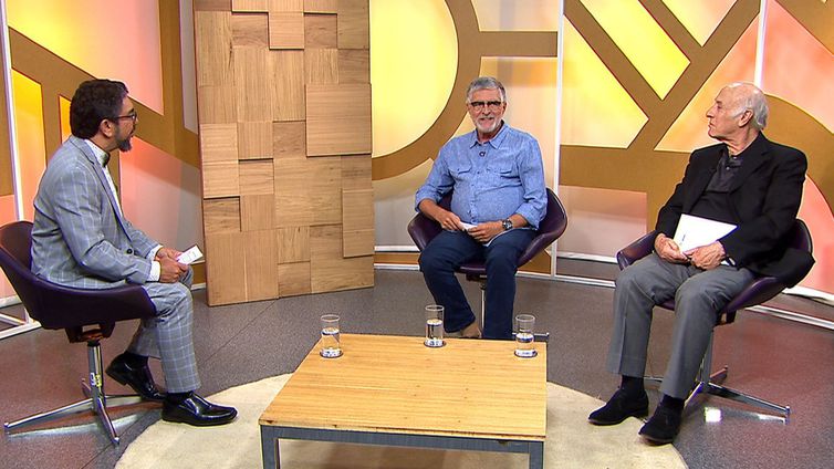 Maranhão Viegas conversa com Erasto Fortes e Célio da Cunha no Diálogo Brasil - Divulgação/TV Brasil